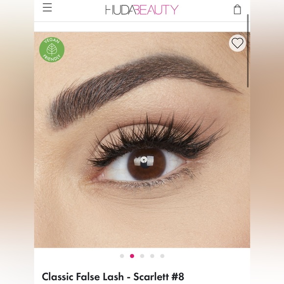 HUDA BEAUTY Scarlett #8 Eye Lashes Brand New - Picture 4 of 4